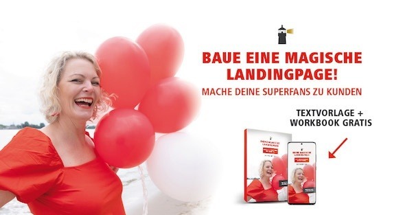 Baue eine magische Landingpage – Mache deine Superfans zu Kunden!